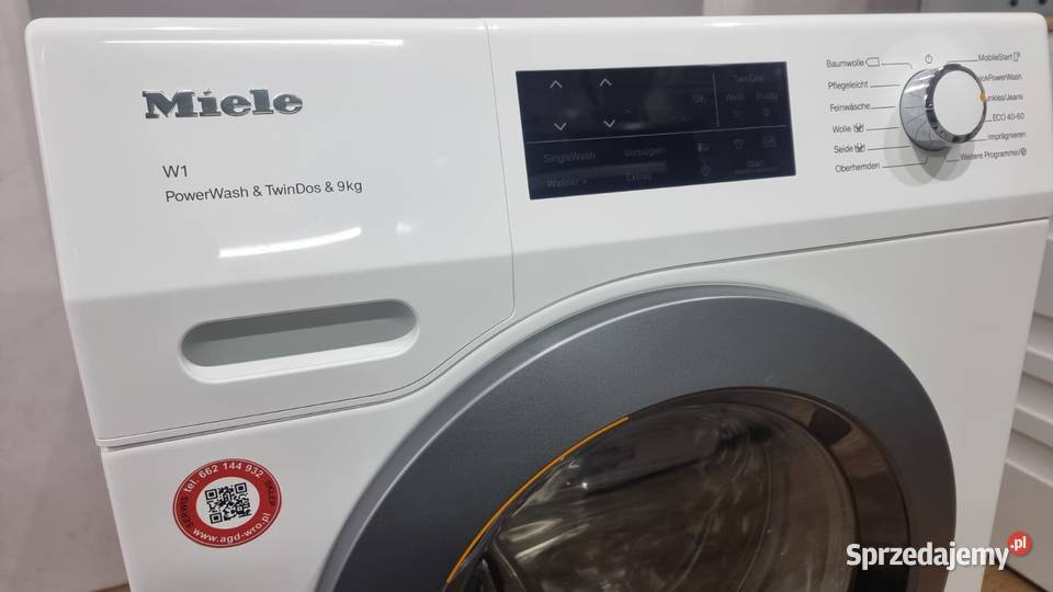Pralka Miele W1 WCI 870 WPS TDos PWash 9 1600obr wolnostojące dolnośląskie Wrocław