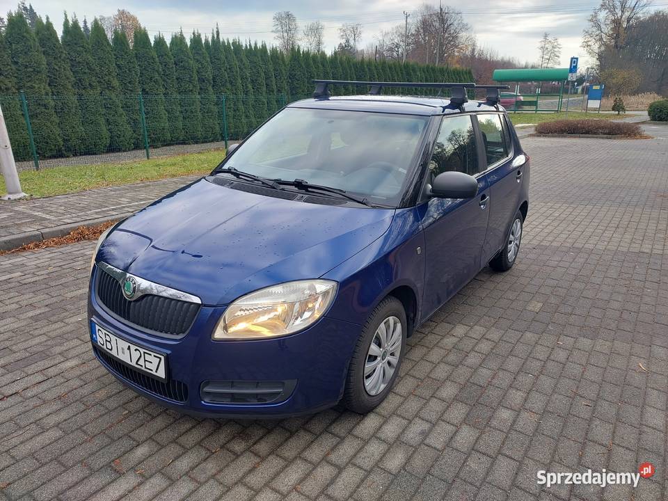 Skoda Fabia II 2009r 140 przebiegu 12 htp Czechowice-Dziedzice