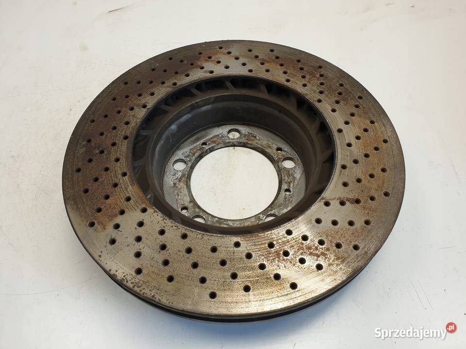 Porsche Boxster 986 32 TARCZA HAMULCOWA Przód Rudka