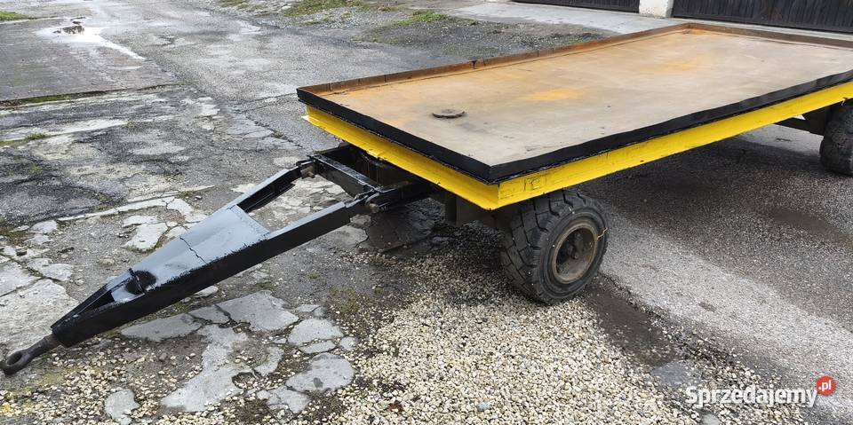 Przyczepa sadownicza transportowa platforma Kraśnik