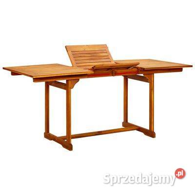 vidaXL Ogrodowy stół jadalniany 120170x80x75 Stoły i stoliki ogrodowe Warszawa sprzedam