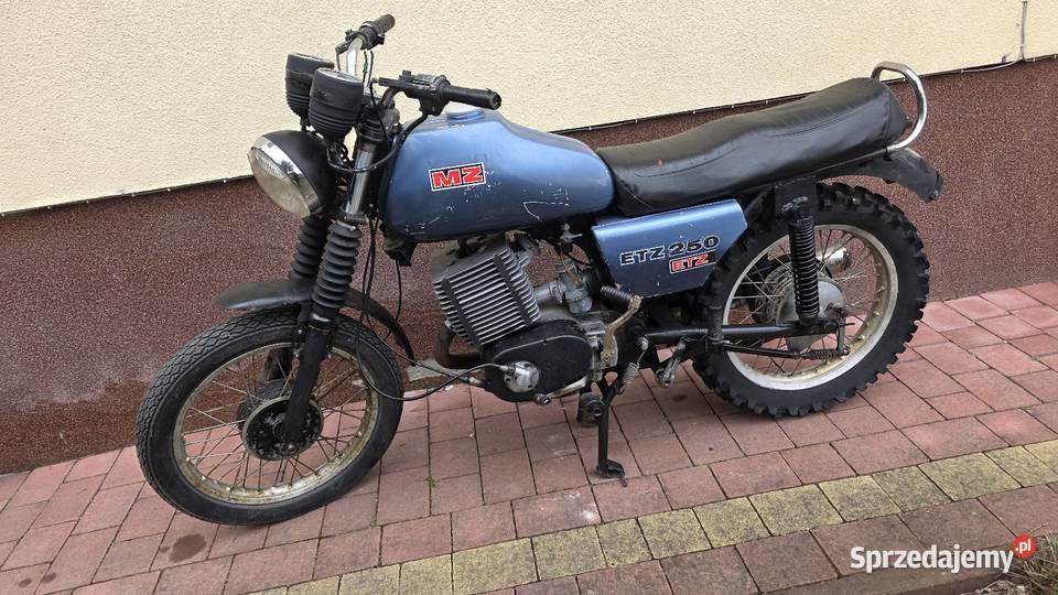 Mz etz 250 ifa motocykl dostawa ddr mz etz 250cm3 Mielec