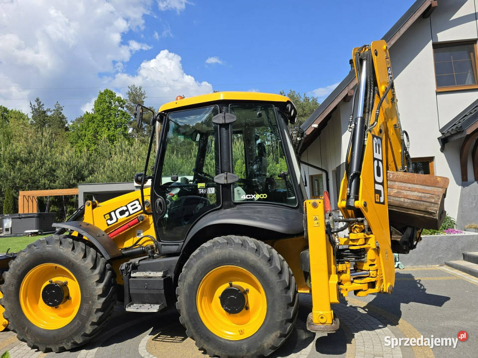 na równych kołach JCB 4CX Koparkoładowarka JCB kujawsko-pomorskie Skępe
