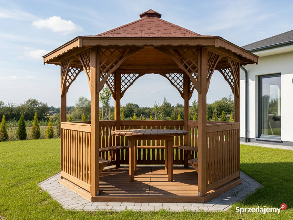 Altana 2 4m Sześciokątna Impregnowana Podłoga mazowieckie