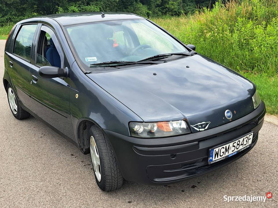 Sprzedam ładnego Fiata Punto 2 12 benzyna 2003 mazowieckie Żyrardów