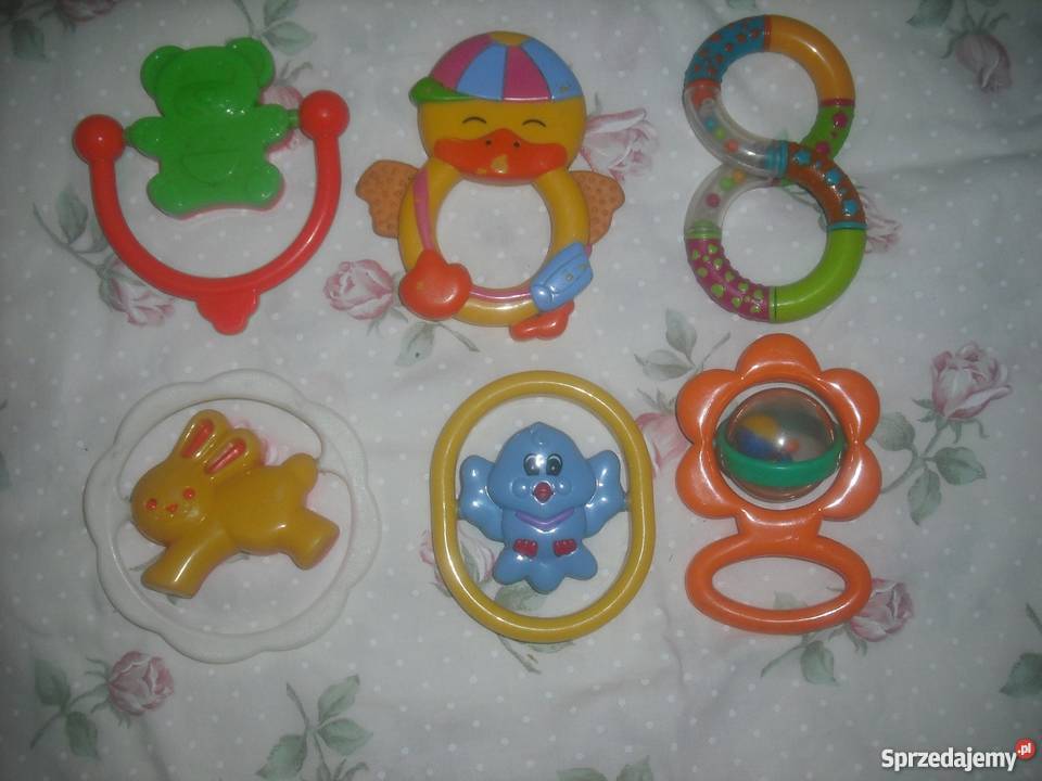 Zabawki grzechotki różne wzory sprzedam