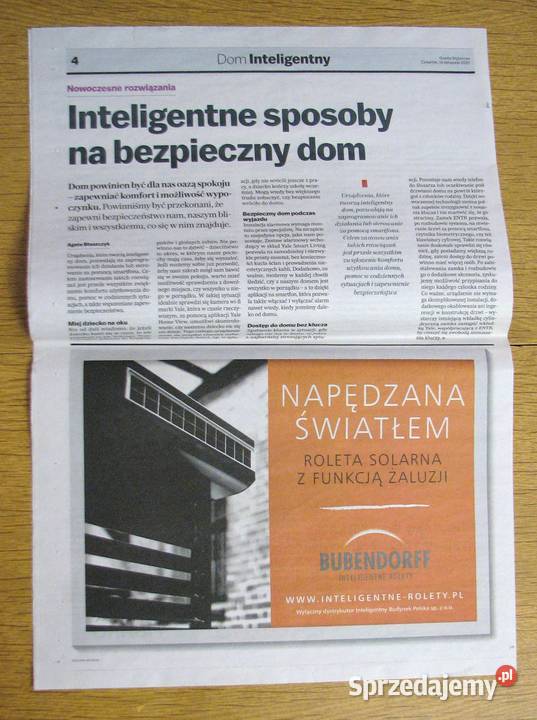 Dom inteligentny Gazeta Wyborcza miękka