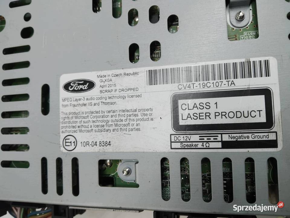 RADIO CV4T19C107TA Ford Kuga II 2012 świętokrzyskie