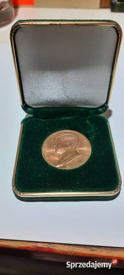 Brązowy Medal Johna F Kennedyego 1961 K75 Warszawa