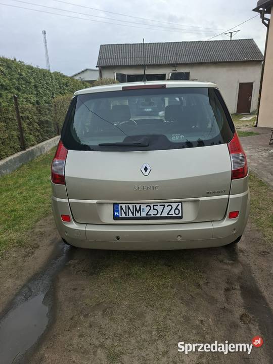 Renault Scecic 15 dCi Expession 2007 Przebieg Lidzbark
