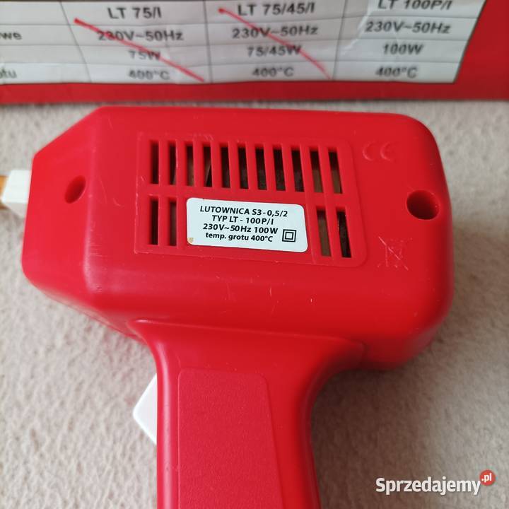 Polska lutownica transformatorowa ZDZ Łódź LT Stronie Śląskie sprzedam