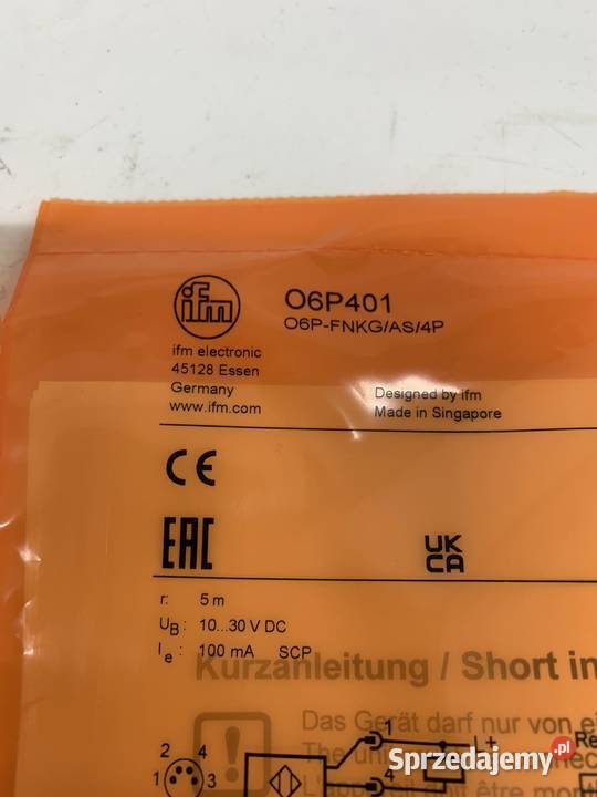 IFM O6P401 Czujnik refleksyjny Warszawa