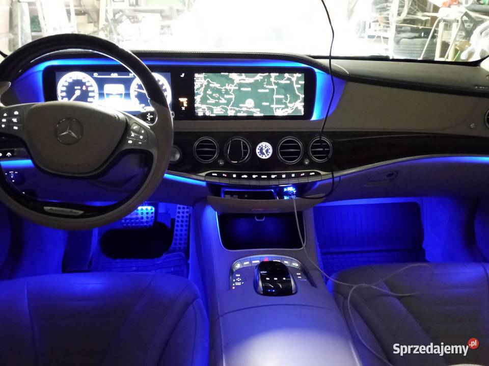 Mercedes S400h 35V6 hybryda pakiet AMG automatyczna Samochody osobowe Łapanów sprzedam