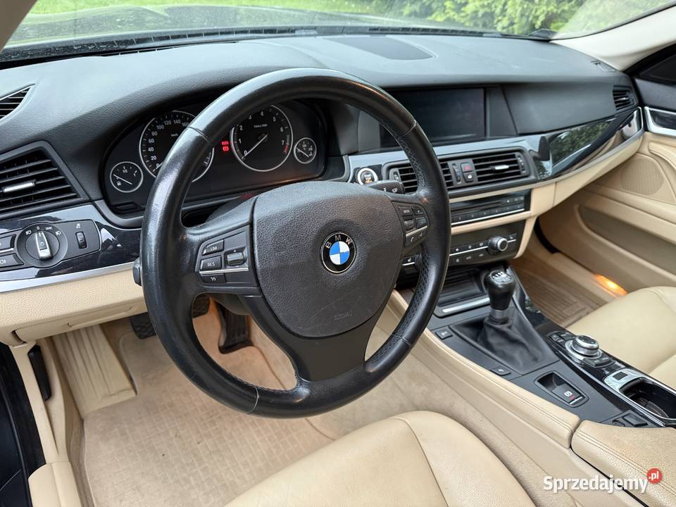 BMW F10 30 Benzyna 204 Ładna Klima czujnik zmierzchu Słupca