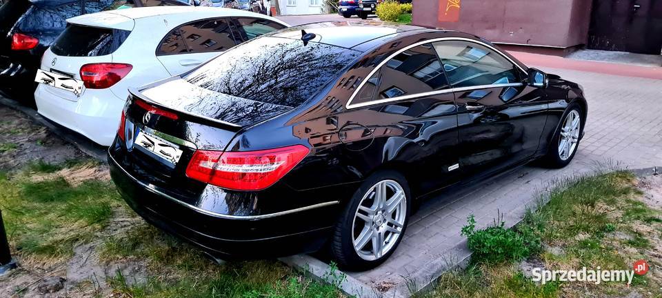 Mercedes E350 Coupe AMG panorama Harman Zamiana podlaskie Wasilków