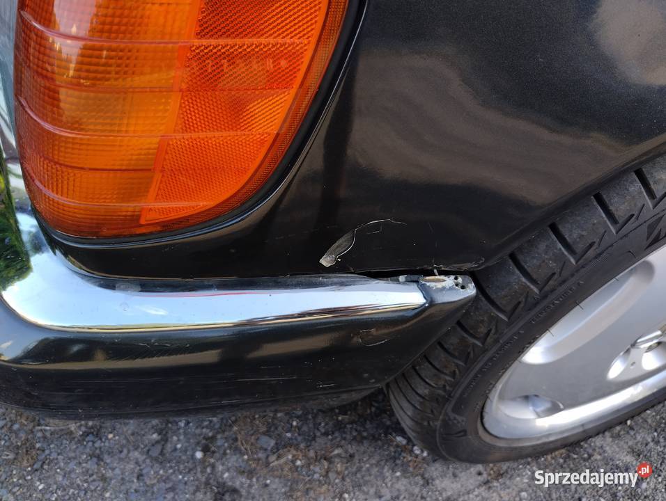 Mercedes W140 600SEL jeden z pierwszych Zabytek