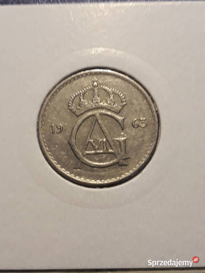 50 Ore Szwecja 1963 r Śliczne Konin