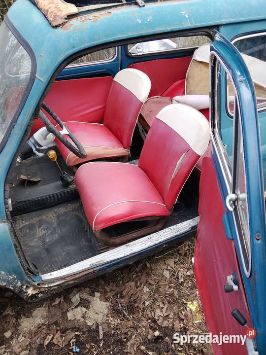 Fiat 500 R Giardiniera 2 sztuki do remontu Częstochowa