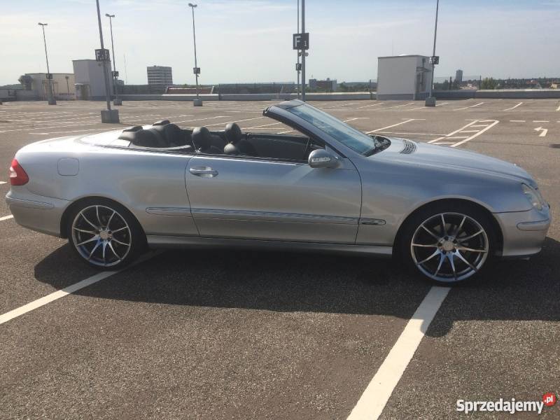 Mercedes CLK200 CABRIO w209 KOMPRESOR AVANGARDE benzyna+LPG lubuskie Zielona Góra
