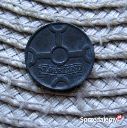 Holandia 1 Cent 1942r Cynk