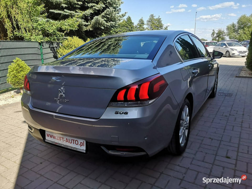 Peugeot 508 20HDI 163 Klimatr Full Led Automat czujnik zmierzchu Strzegom