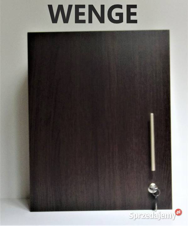 SZAFKA ZAMYKANA NA KLUCZ ARU 12 ZMONTOWANA DĄB Dobrodzień