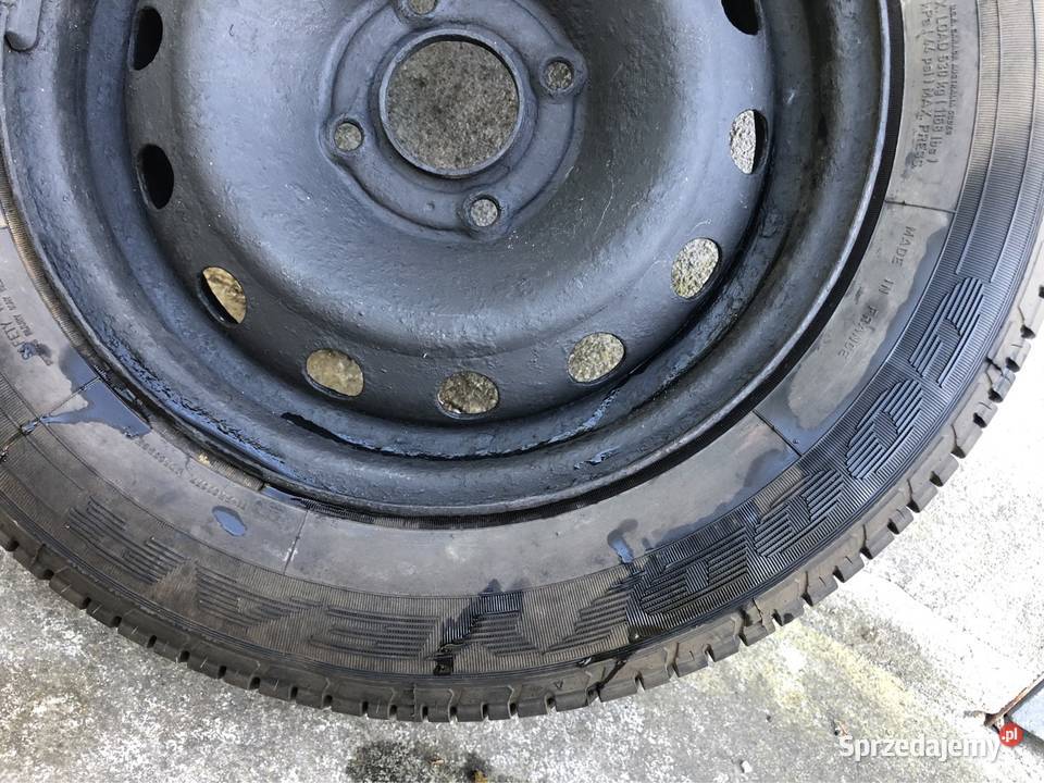 Felga stalowa z oponą GoodYear GT2 18565R14 86T Samochodowe Kołobrzeg
