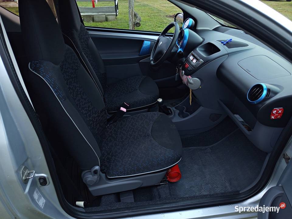 Peugeot 107 10benzyna 2008r Klimatyzacja 96 Ostróda