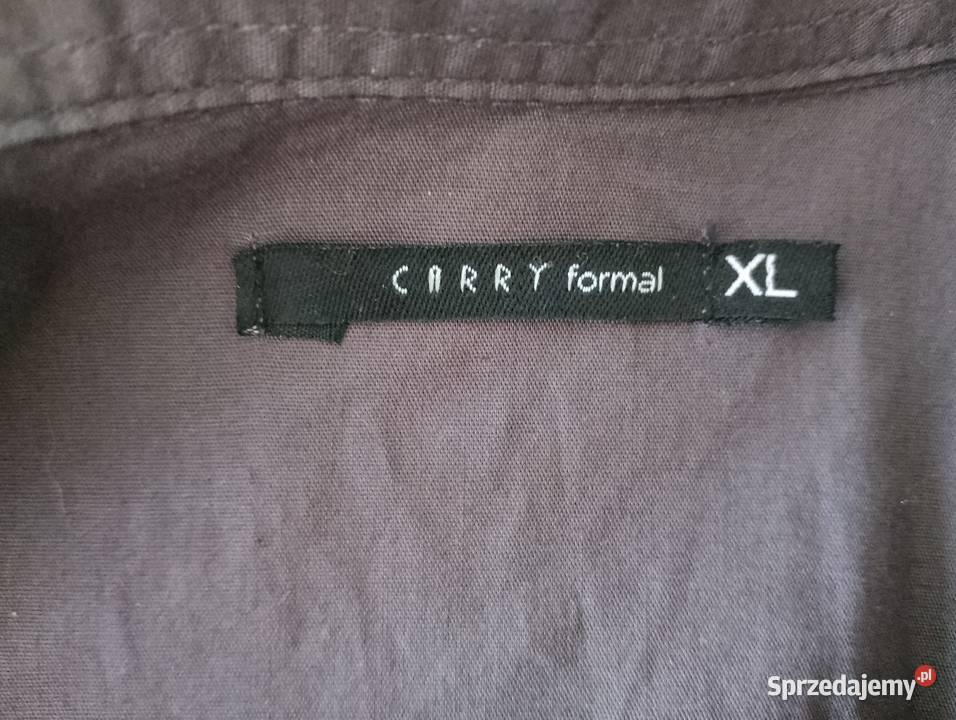 BLUZKA szara z krótkimi rękawami wdzianko Oborniki