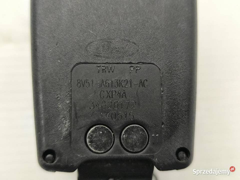 ZAPINKA PASA TYŁ FORD FIESTA MK7 LIFT Pasy bezpieczeństwa