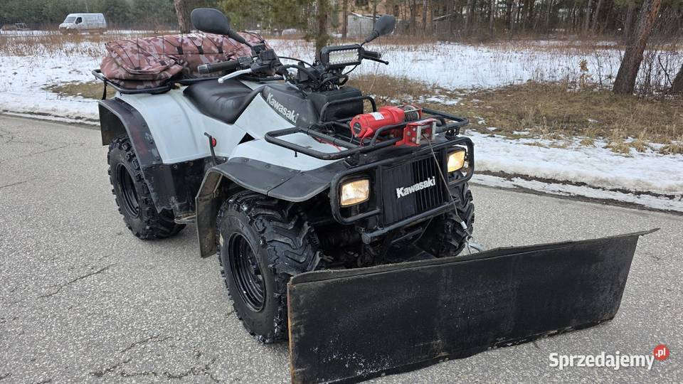 Quad Kawasaki klf 400 4x4 półautomat plug Sandomierz