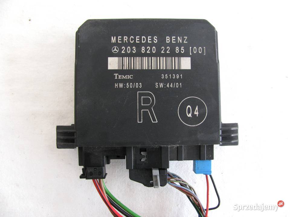 Mouł sterowania Mercedes 2038202285 Temic Części samochodowe Szczecinek