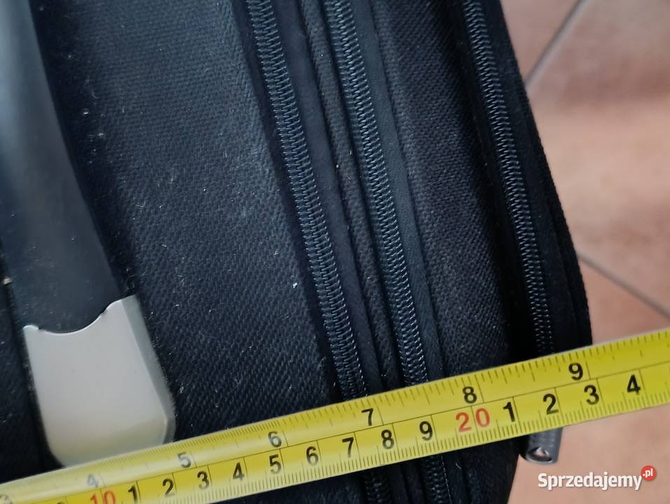 walizka mała czarna Poznań