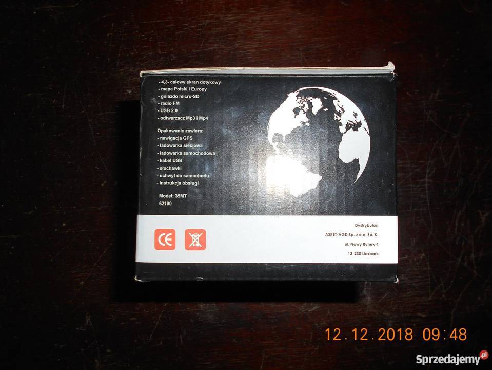 Nawigacja Asket model 35MT 62100 Wschowa
