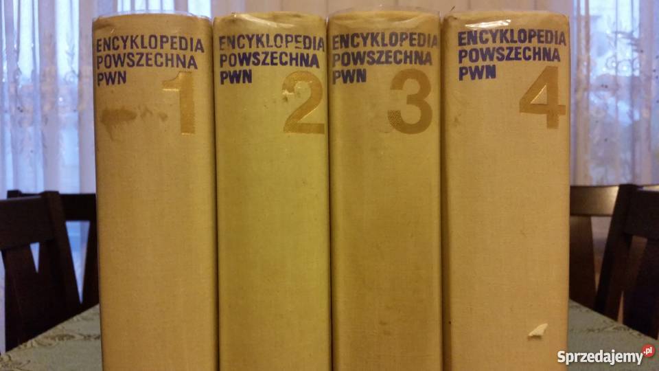 Encyklopedia PWN 4 tomy Książki i Podręczniki Warszawa