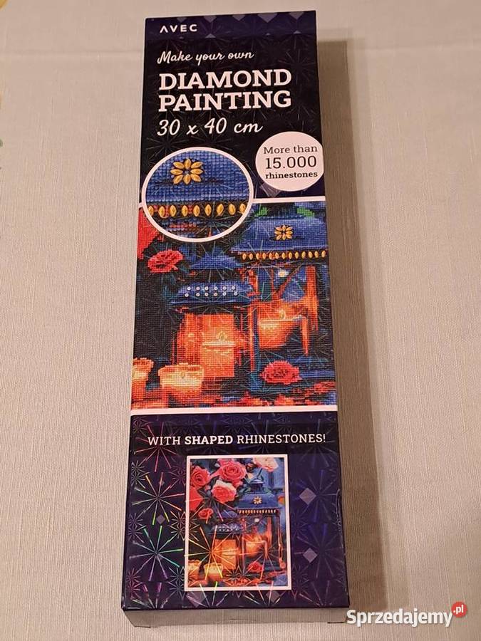 Diamond painting 30 x 40 diamentowe malowanie mazowieckie