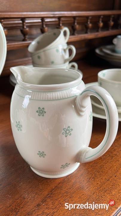 Filiżanka z talerzykiem Duża Bez sygnatury