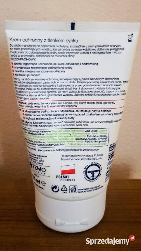 Krem ochronny przeciw odparzeniom z tlenkiem Zielona Góra