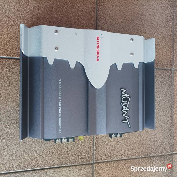 Wzmacniacz samochodowy firmy Mutant Stronie Śląskie