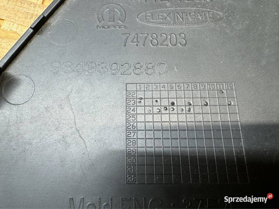 Zaślepka haka zderzaka przód expert jumpy vivaro wielkopolskie