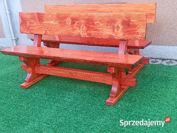 Masywny NOWY Komplet Ogrodowy dł 160 TANIO Golasowice