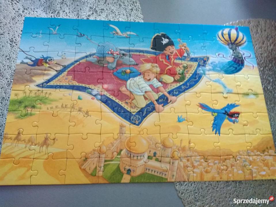 Sprzedam puzzle dzieci na latającym dywanie 72 Puzzle podkarpackie Rzeszów