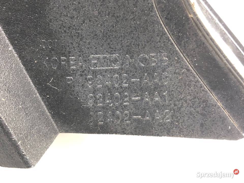 LAMPA PRAWY TYŁ HYUNDAI ELANTRA VII 92402AA200 podkarpackie