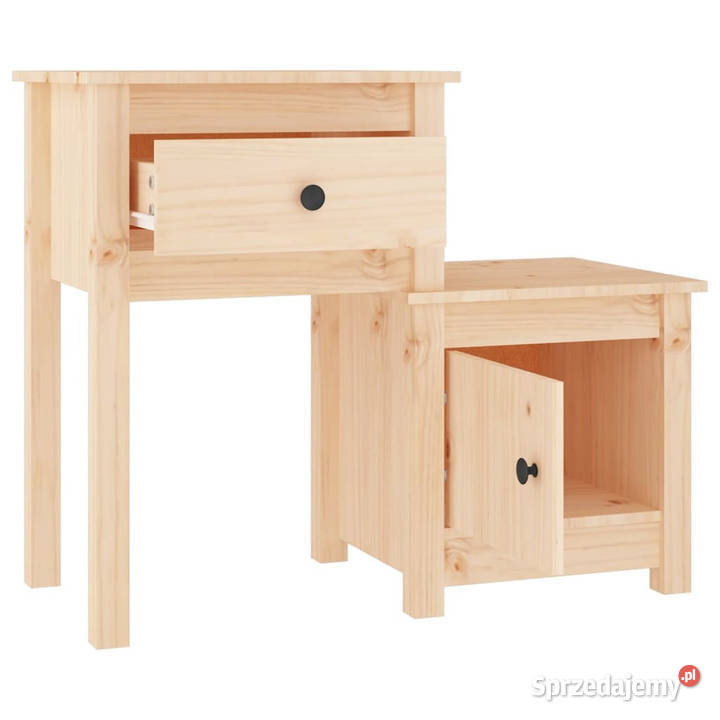 Szafka nocna 795x38x655 lite drewno sosnowe Nocne Warszawa