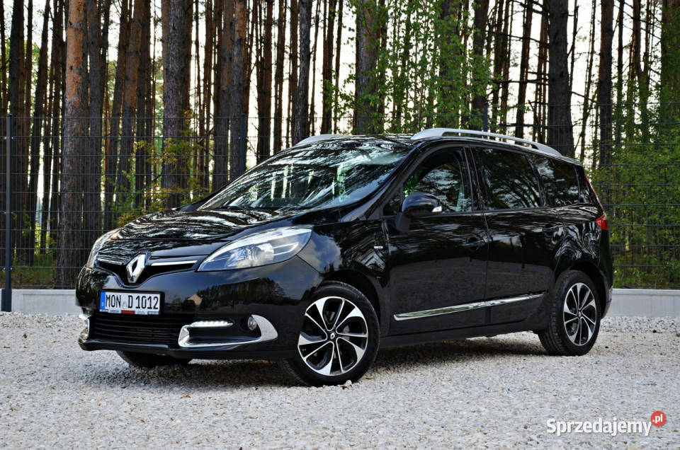 Renault Grand Scenic 15 DCI 110 7 Osób Kamera serwisowany w ASO Ostrów Mazowiecka