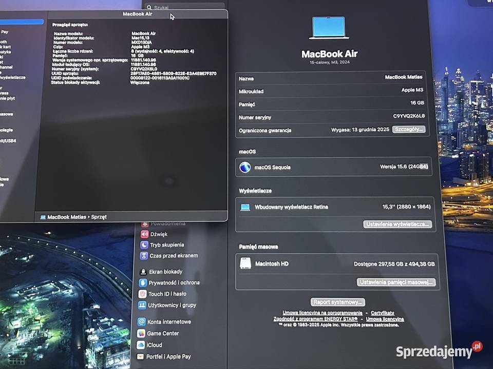 MacBook Air 14 Pozostałe Płock