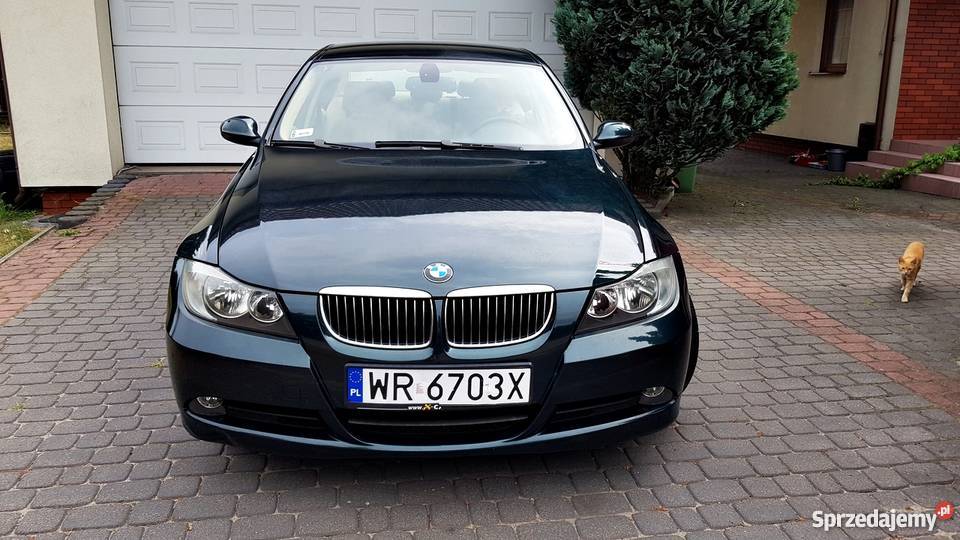 BMW SERIA 3 3,0 Benzyna 218KM, jasne skóry kolor GREEN