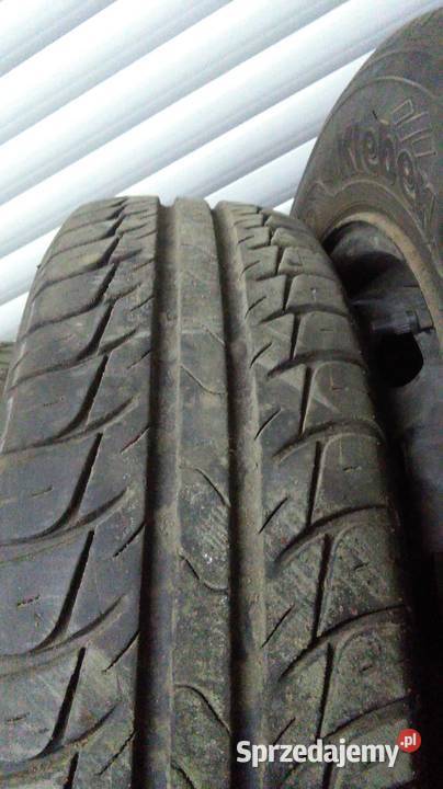 VW Polo Felgi z oponami 14 5x100 Kleber Rozmiar 14" Chorzów sprzedam
