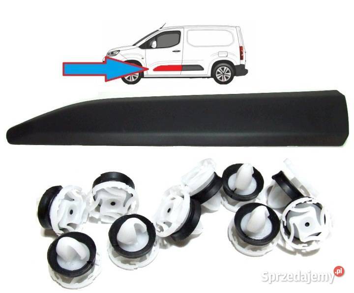 LISTWA NAKŁADKA PRZÓD LEWA CITROEN BERLINGO FIAT Głogów sprzedam