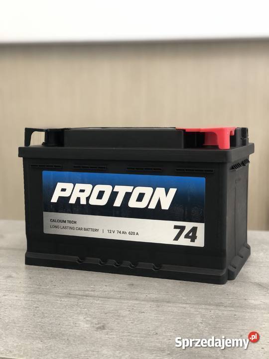 AKUMULATOR PROTON 74Ah 620A osobowe Grębiszew